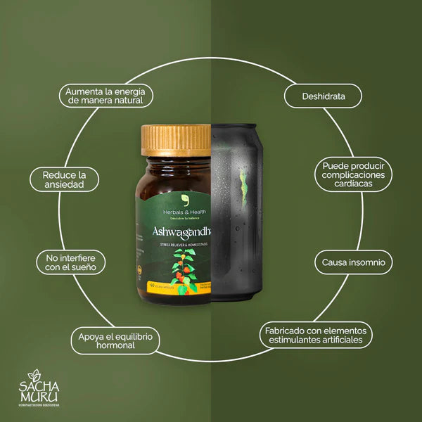 ASHWAGANDHA 60CAP  "ARCSA" /ANSIEDAD