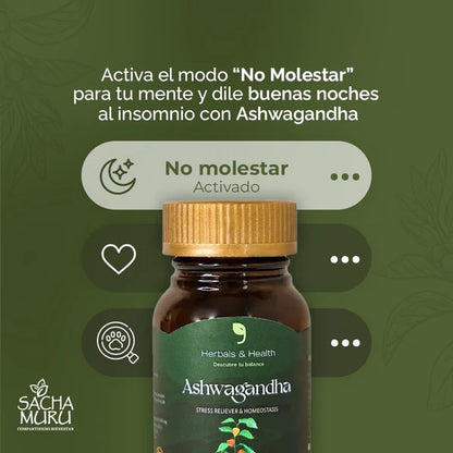ASHWAGANDHA 60CAP  "ARCSA" /ANSIEDAD