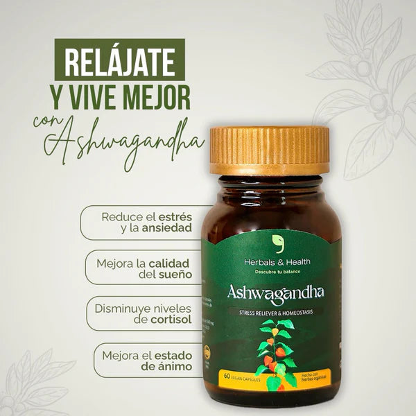 ASHWAGANDHA 60CAP  "ARCSA" /ANSIEDAD