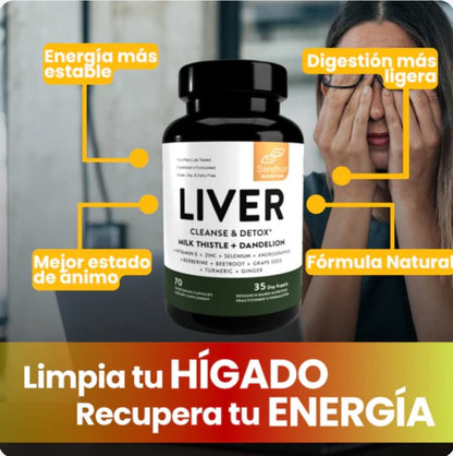 LIVER- DETOX 70 CAP "ARCSA"