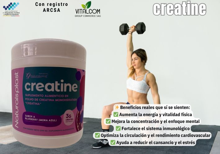 CREATINE MORA AZUL X1