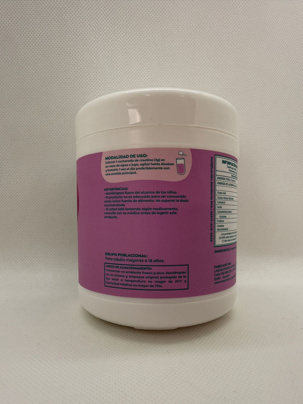 CREATINE MORA AZUL X1